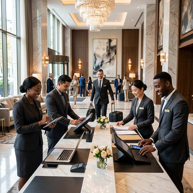 Intelligent staff scheduling interface